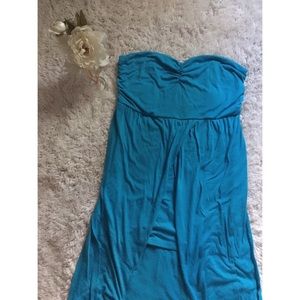 Blue High Low Dress- WORN ONCE